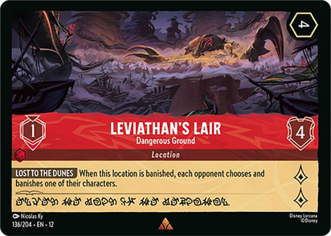 Leviathan's Lair - Dangerous Ground (136/204) [Wilds Unknown]
