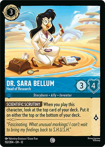Dr. Sara Bellum - Head of Research (152/204) [Wilds Unknown]