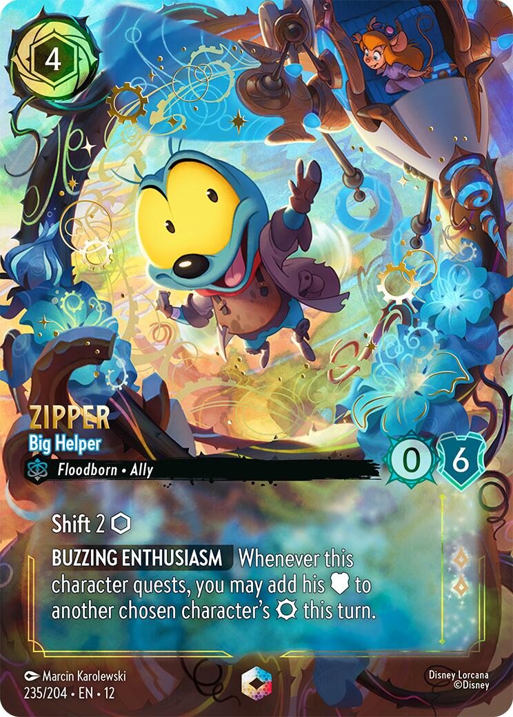 Zipper - Big Helper (Enchanted) (235/204) [Wilds Unknown]