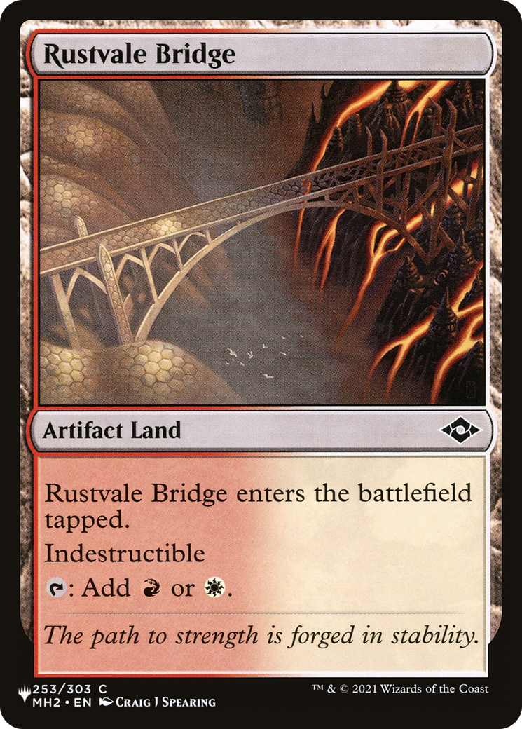 Rustvale Bridge [The List Reprints]