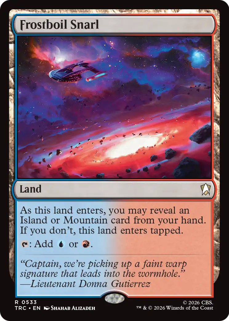 Frostboil Snarl (Surge Foil) [Star Trek Commander]