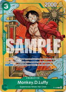 Monkey.D.Luffy (Mini Case Set Vol. 3 Sunohara Artwork) [One Piece Promotion Cards]