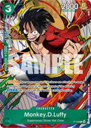 Monkey.D.Luffy (Mini Case Set Vol. 3 Ryuda Artwork) [One Piece Promotion Cards]