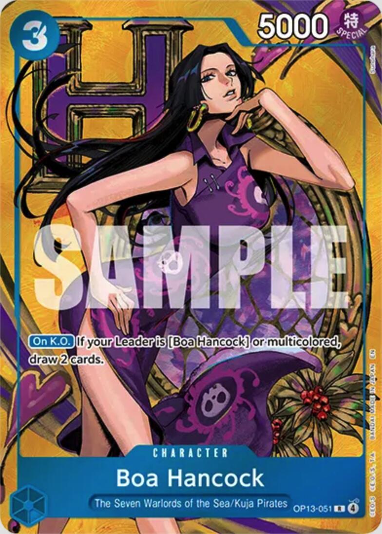 Boa Hancock (Mini Case Set Vol. 3 Sunohara Artwork) [One Piece Promotion Cards]