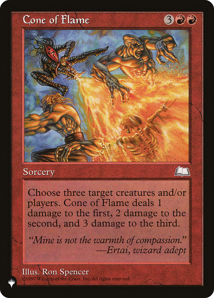 Cone of Flame [The List Reprints]