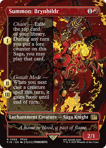 Summon: Brynhildr (Borderless) [FINAL FANTASY]