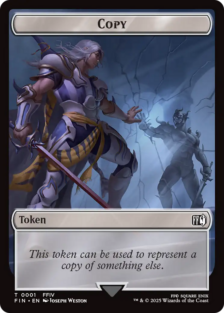 Hero (0003) // Copy (0001) Double-Sided Token [FINAL FANTASY Tokens]