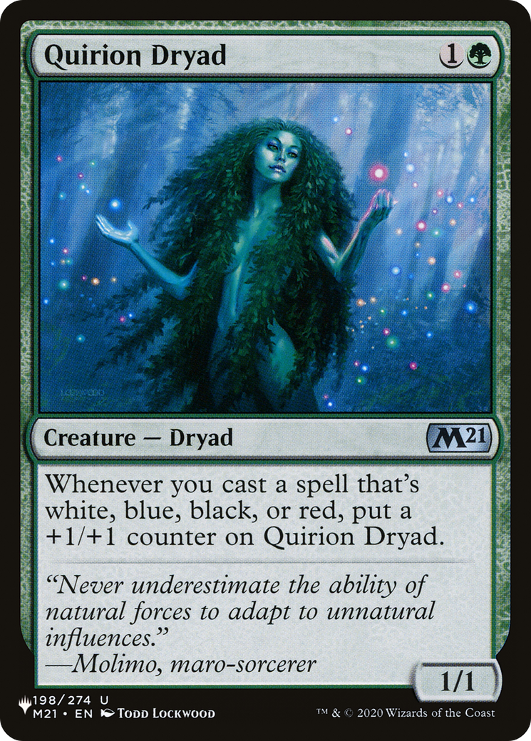 Quirion Dryad [The List Reprints]