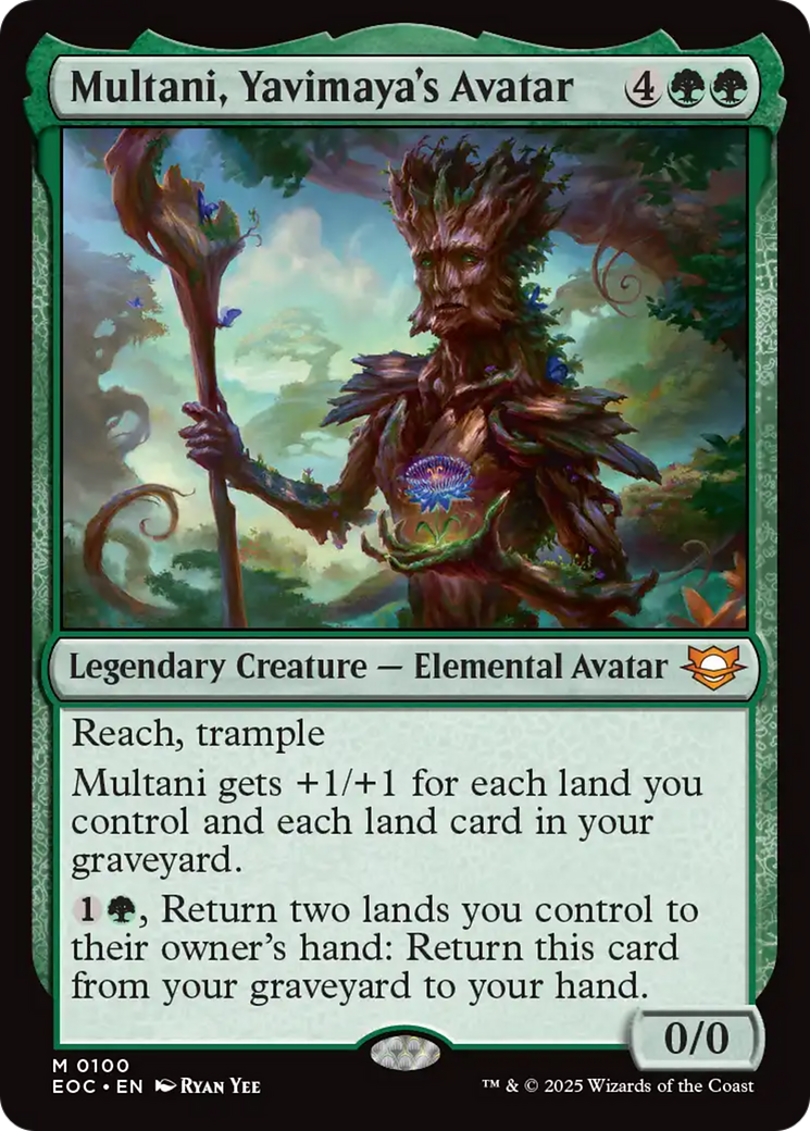 Multani, Yavimaya's Avatar [Edge of Eternities Commander]