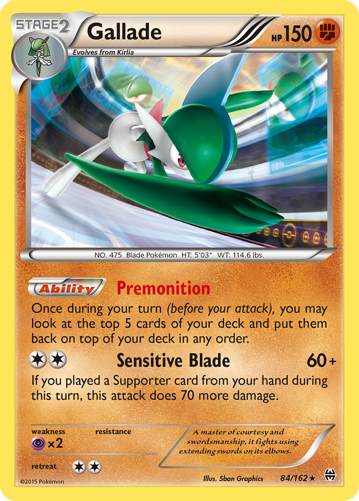 Gallade (84/162) [XY: BREAKthrough]