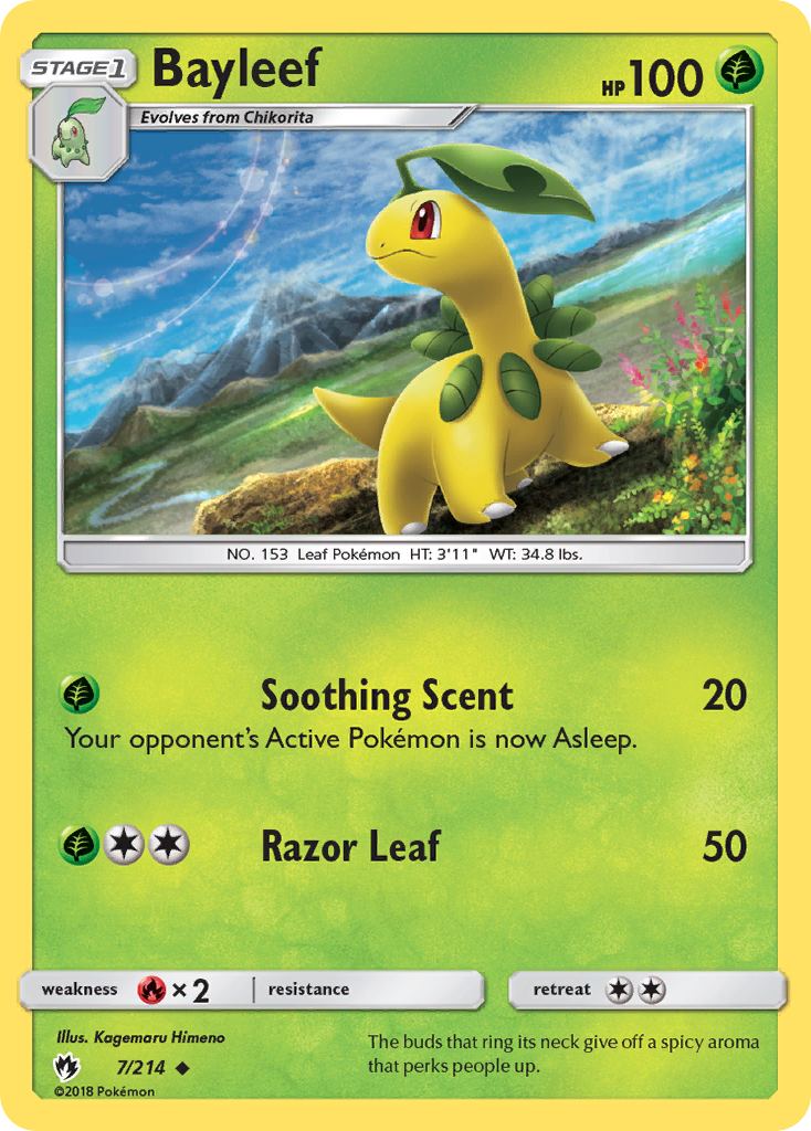 Bayleef (7/214) [Sun & Moon: Lost Thunder]