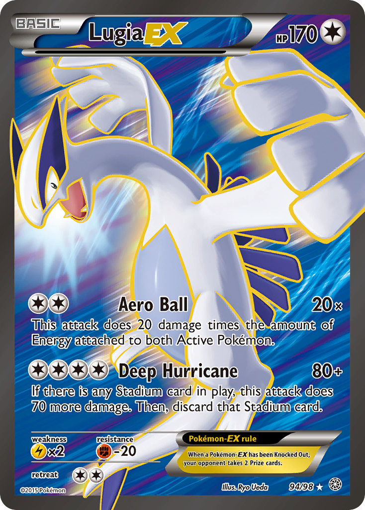 Lugia EX (94/98) [XY: Ancient Origins]