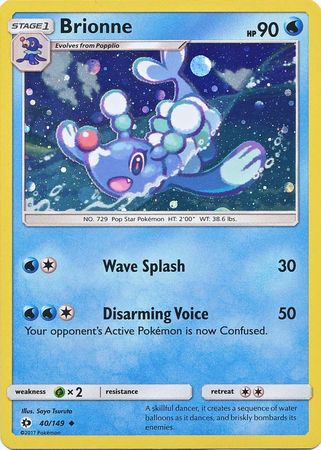 Brionne (40/149) (Cosmos Holo) [Sun & Moon: Base Set]