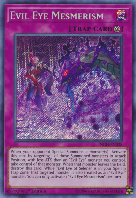 Evil Eye Mesmerism [INCH-EN038] Secret Rare