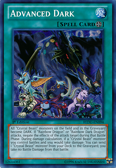 Advanced Dark [REDU-EN094] Secret Rare