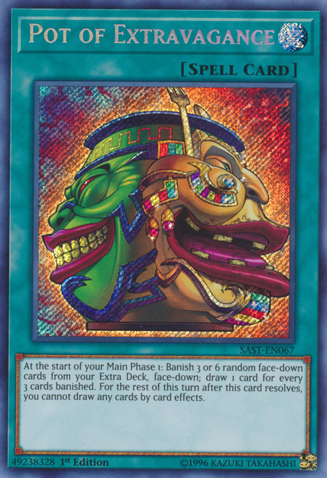 Pot of Extravagance [SAST-EN067] Secret Rare