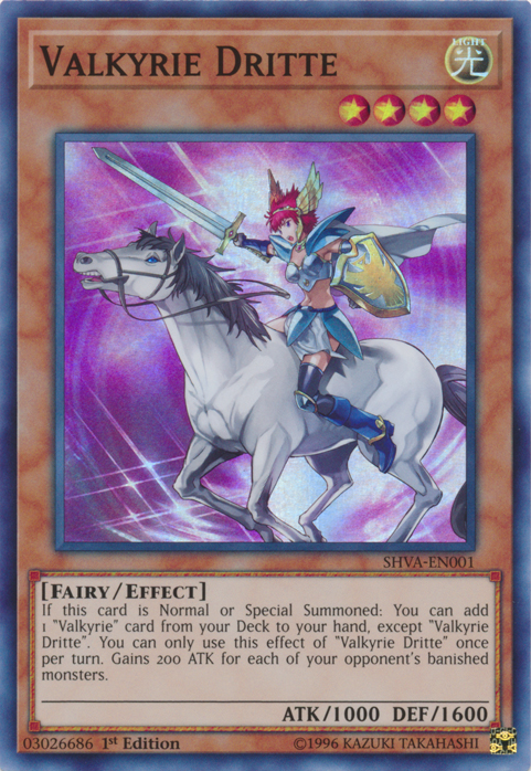 Valkyrie Dritte [SHVA-EN001] Super Rare