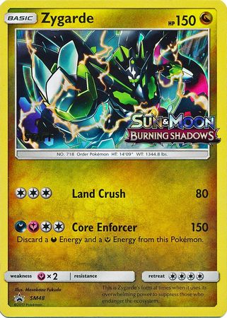 Zygarde (SM48) (Staff Prerelease Promo) [Sun & Moon: Black Star Promos]