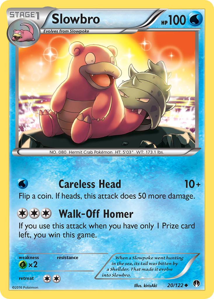 Slowbro (20/122) [XY: BREAKpoint]