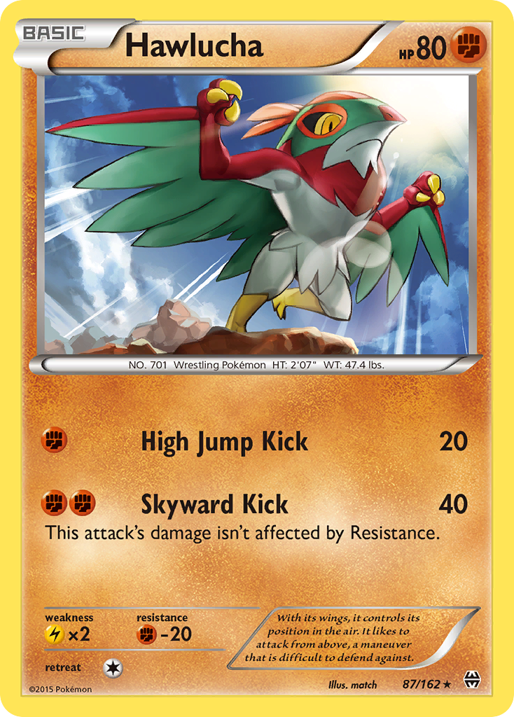 Hawlucha (87/162) [XY: BREAKthrough]